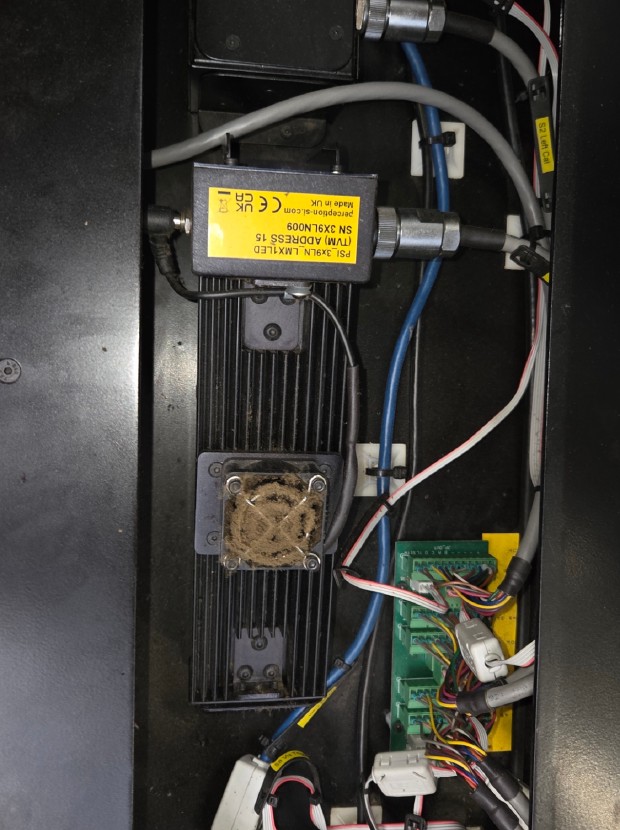 Light module before modification